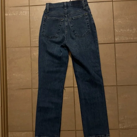 Abercrombie & Fitch Curve Love Ultra High-Rise 90’s Straight Leg Jeans 23/000XS - Picture 4 of 4